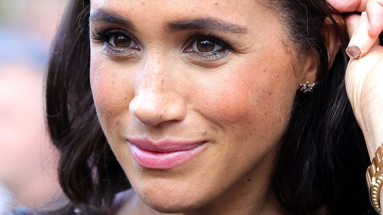 Meghan Markle brown eyes