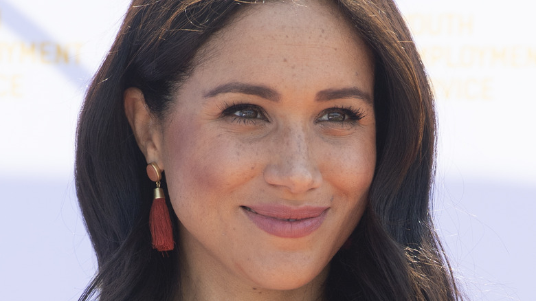 Meghan Markle smiling