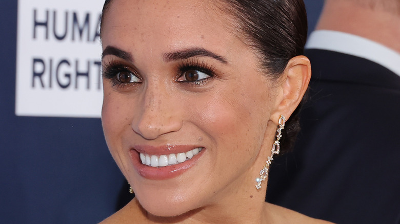 Meghan Markle smiling