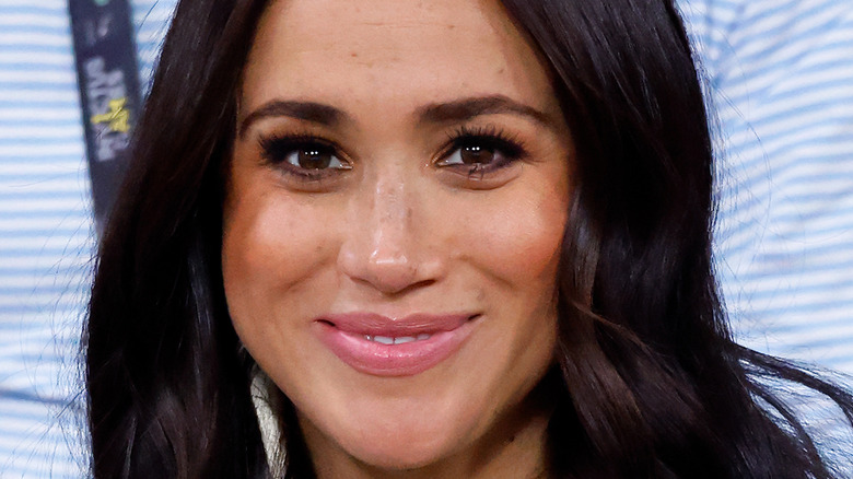 Meghan Markle smiling