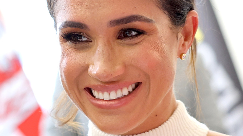 Meghan Markle smiling