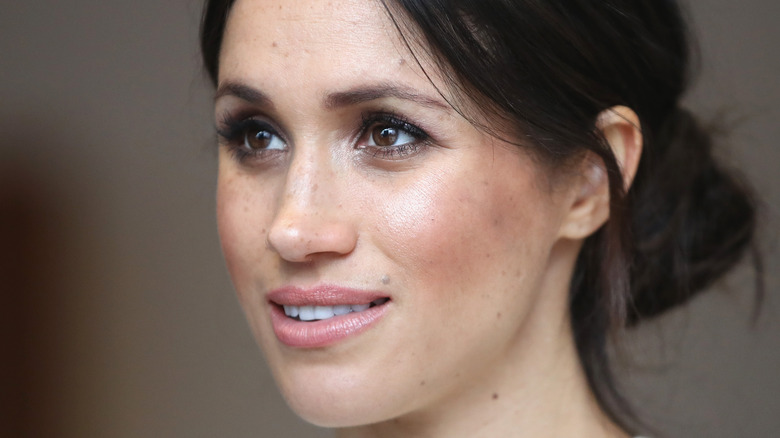 Meghan Markle smiling 