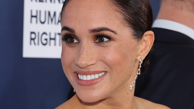 Meghan Markle smiling