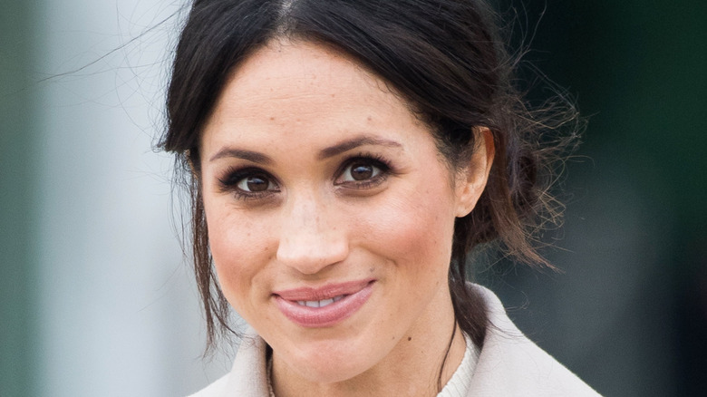 Meghan Markle smiling