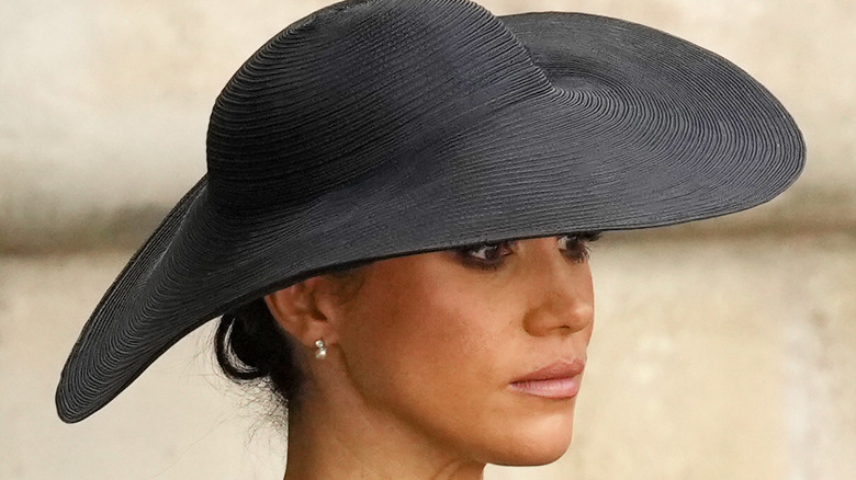 Meghan Markle looking ahead