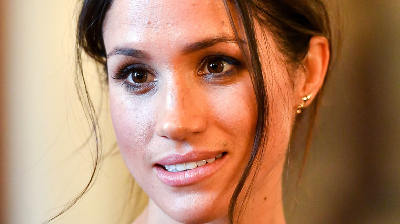 Meghan Markle smiling