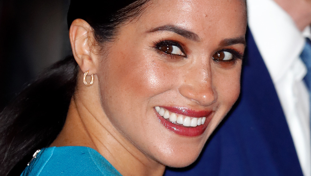 Meghan Markle smiling