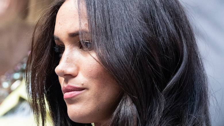 Meghan Markle smiling