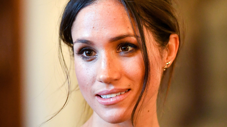 Meghan Markle at an event. 