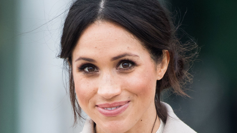 Meghan Markle smiling 