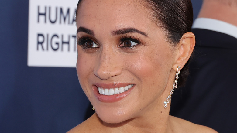 Meghan Markle smiling