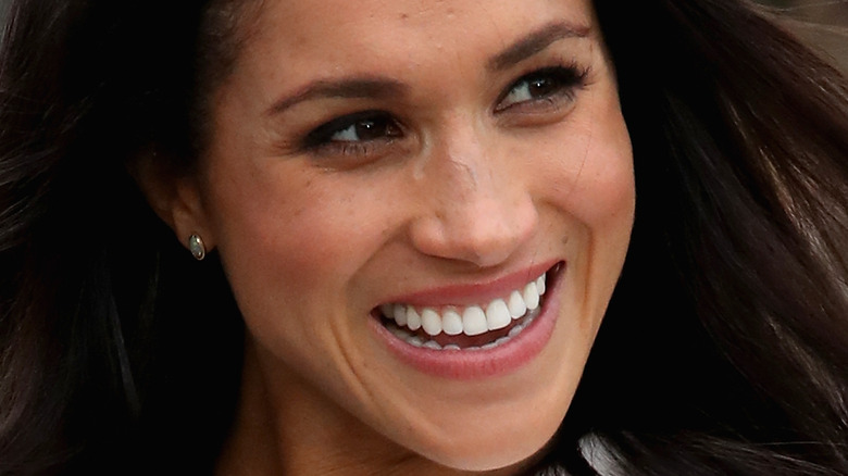 Meghan Markle smiling