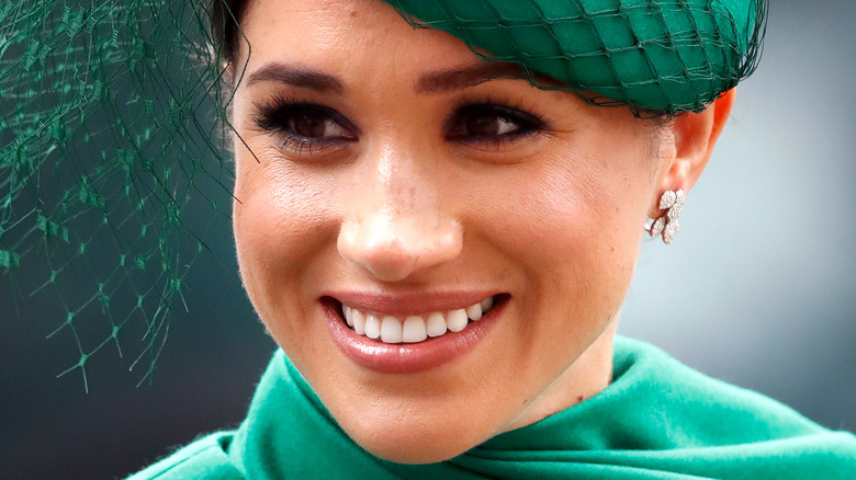 Meghan Markle smiling 