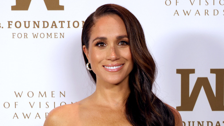 Meghan Markle smiling