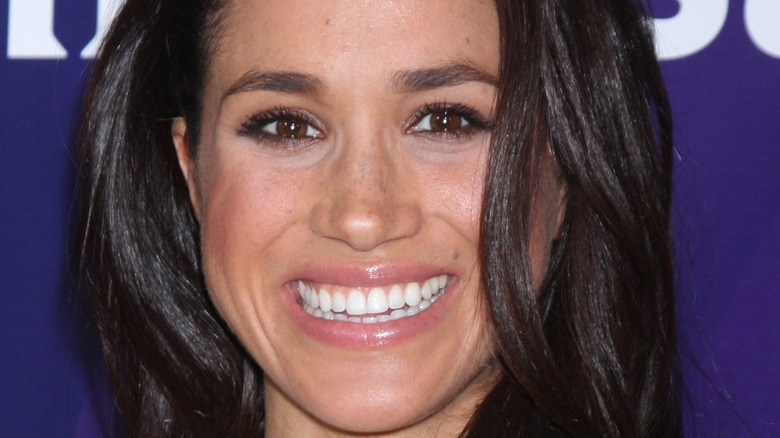 Meghan Markle smiling