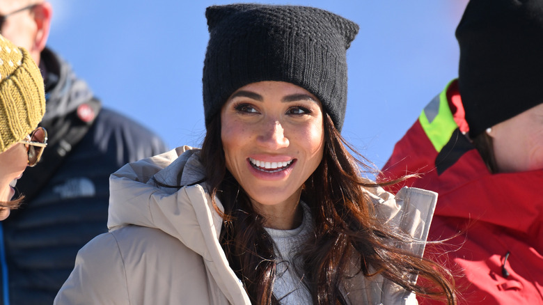 Meghan Markle smiling 