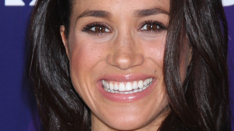 Meghan Markle smiling 