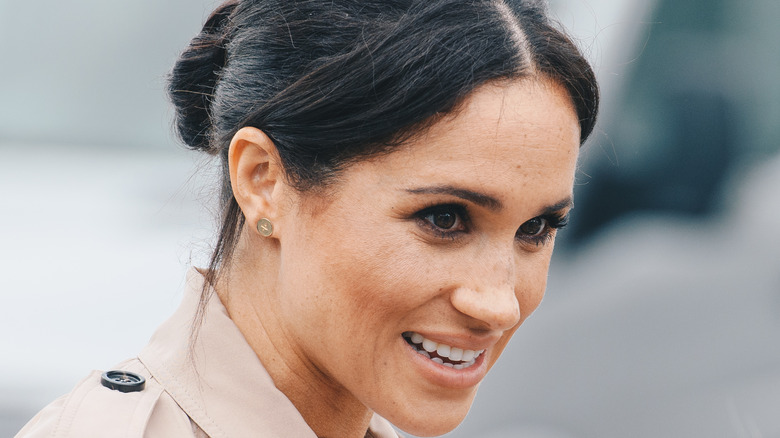 Meghan Markle smiling