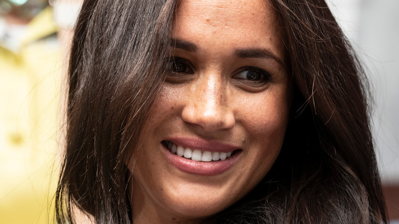 Meghan Markle smiling