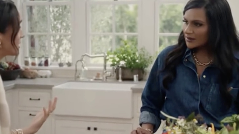 Meghan Markle and Mindy Kaling on "With Love, Meghan"