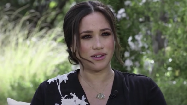 Meghan Markle talking