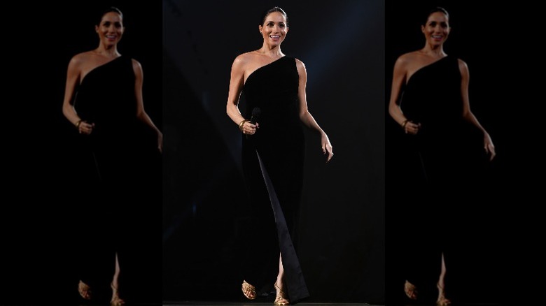 Meghan Markle smiling