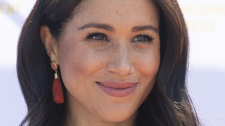 Meghan Markle smiling