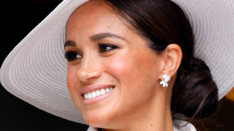 Meghan Markle smiling