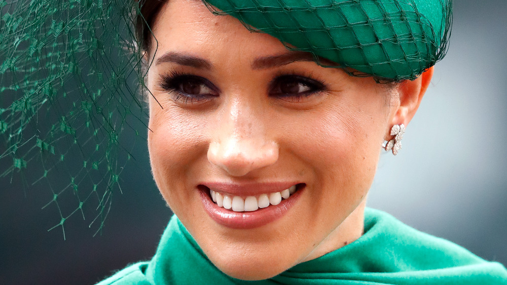 Meghan Markle smiling