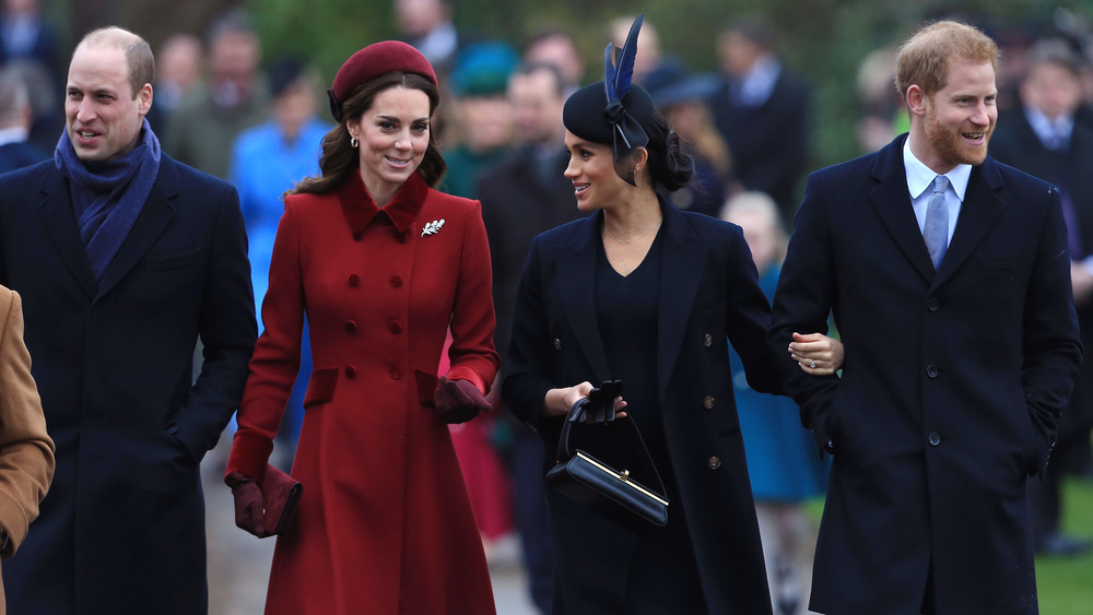 Prince William, Kate Middleton, Prince Harry and Meghan Markle