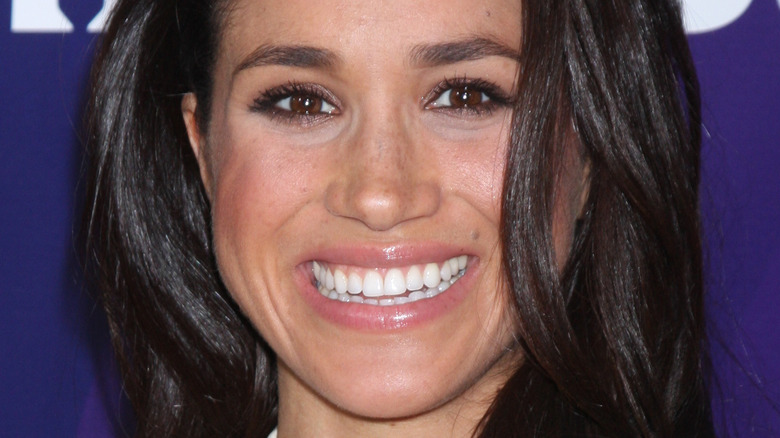 Meghan Markle smiling 