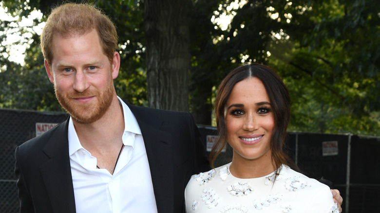 Prince Harry and Meghan Markle in NYC. 