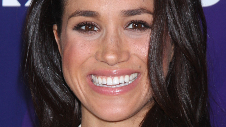 Meghan Markle smiling 