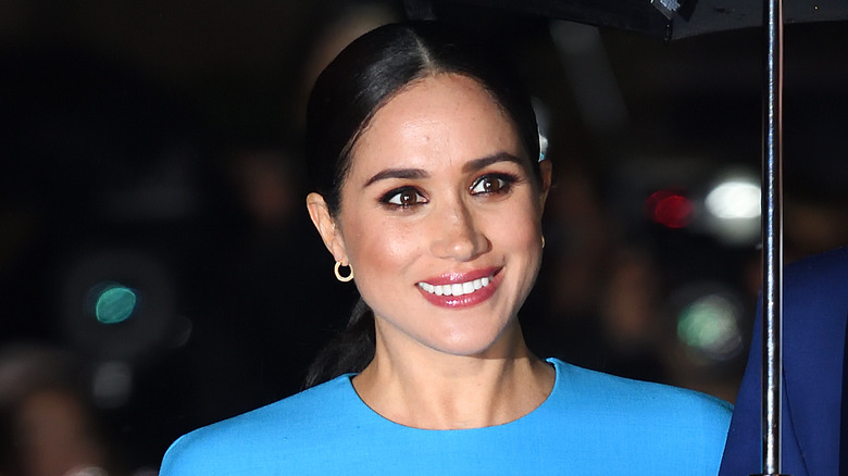 Meghan Markle smiling