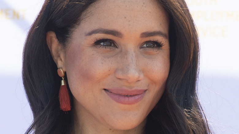 Meghan Markle smiling