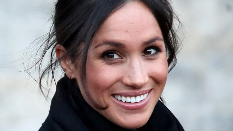 Meghan Markle smiling