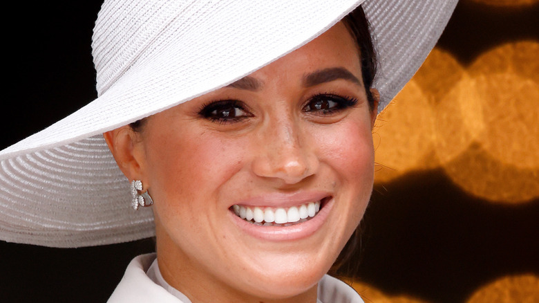 Meghan Markle smiling