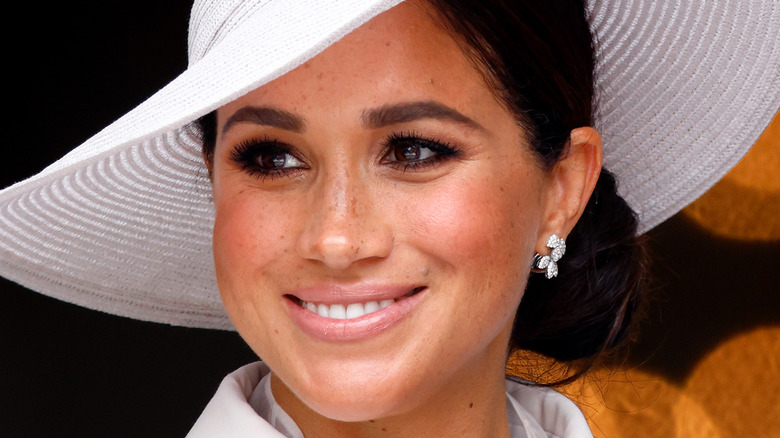 Meghan Markle smiling