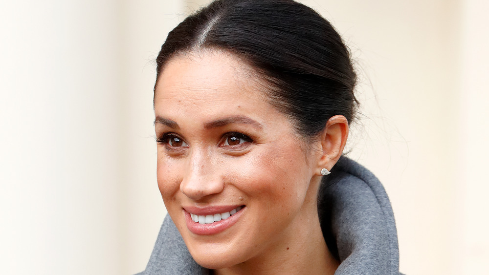 Meghan Markle smiling