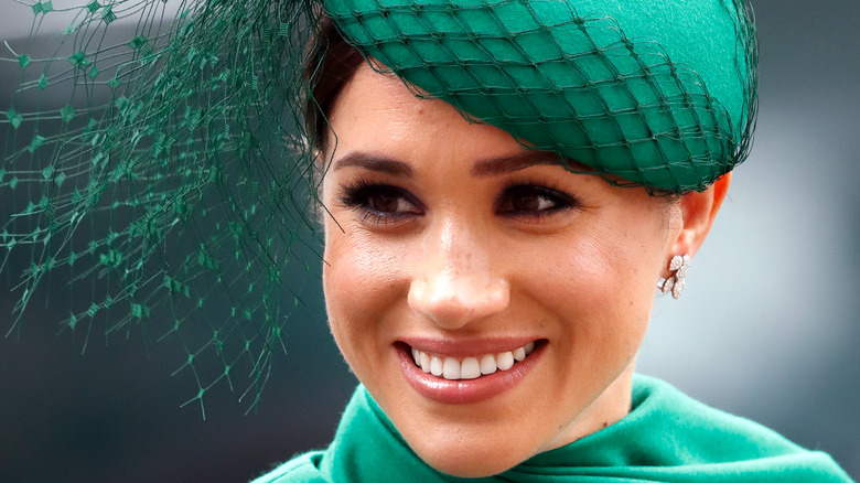 Meghan Markle smiling