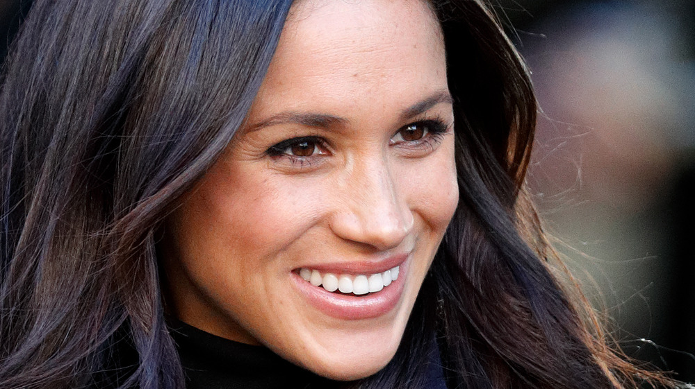 Meghan Markle smiling