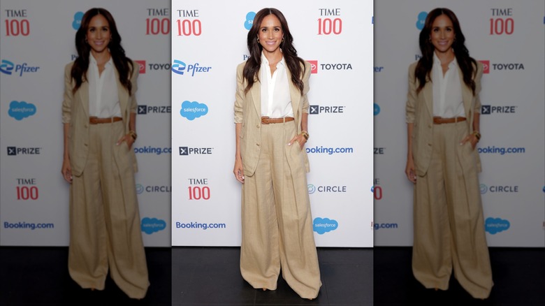 Meghan Markle smiling
