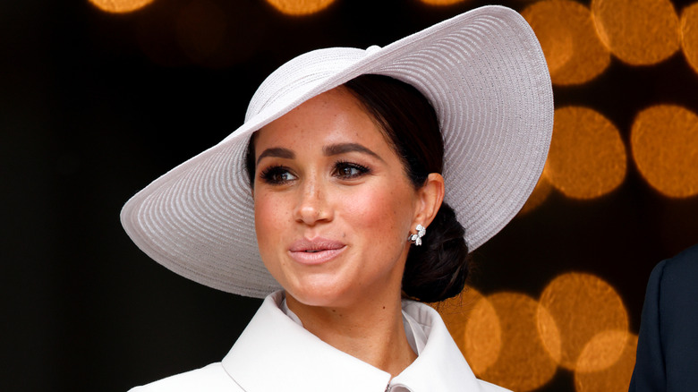 Meghan Markle smiling