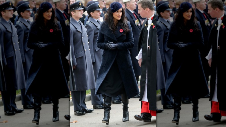 Meghan Markle walking