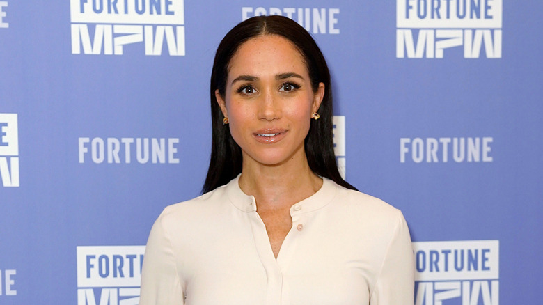 Meghan Markle smiling
