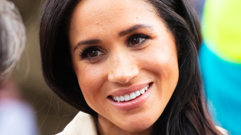 Meghan markle smiling 