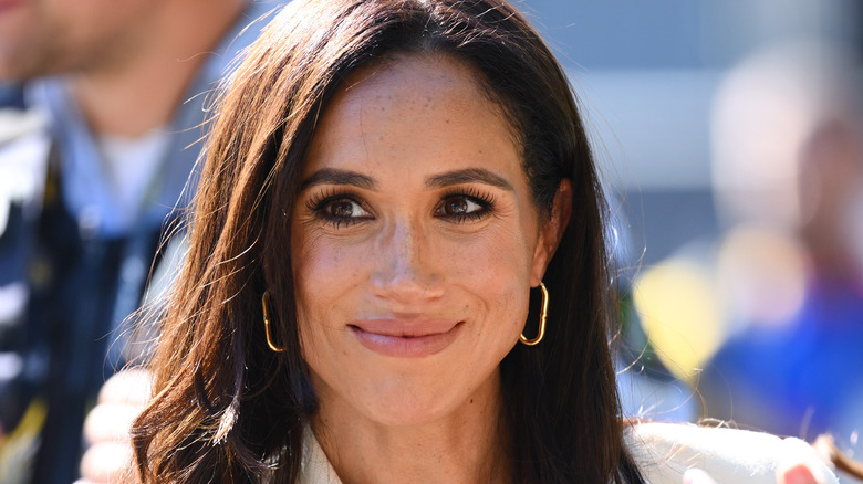 Meghan Markle smiling