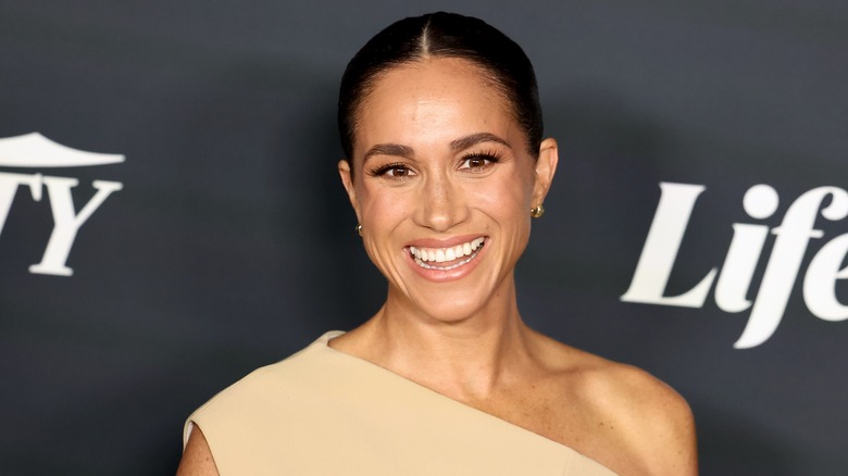 Meghan Markle smiling