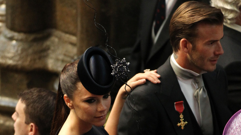 Victoria Beckham David Beckham royal wedding