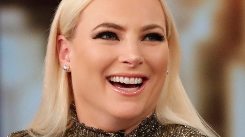 Meghan McCain on the set of "The View"